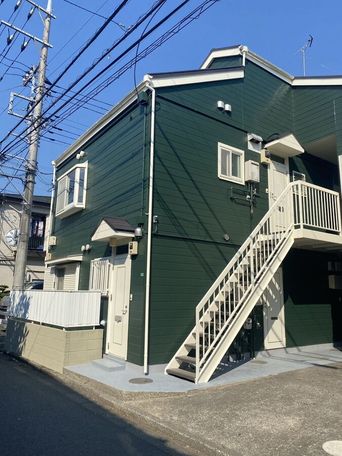 アパート外壁塗装の施工事例